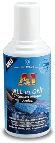 DR. WACK - Nettoyant intensif A1 All in One pour l'extérieur 500 ml – Nettoyage en profondeur et sans rayures – Élimination en douceur de la saleté – Biodégradable – Entretien de voiture de qualité