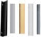 HRDMPFT Lot De 3 Poignee Invisible Poignee De Meuble Cuisine Dissimulées en Alliage D'aluminium Longueur 8cm 12cm 15cm 20cm 25cm 100cm 110cm 120cm 5 Couleurs pour Portes De Placard(Silver,400mm)