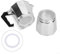 Junta y filtro de repuesto de 2/3/6/9/12 tazas para cafeteras expreso de estufa, sello de goma para cafetera, cafetera Moka (2 tazas)