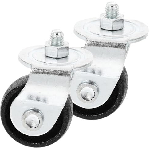 2 Stück Hydraulische Wagenheberräder 2 Tonnen Doppelpumpen-Caster Für Leichte Verwendung Und Stabilität Ersatzteile Für Garage Und Autozubehör