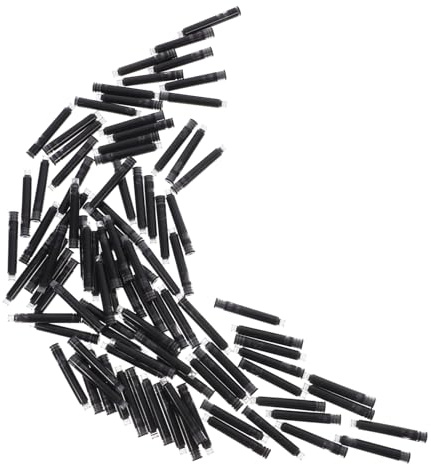 Operitacx 100pcs Fountain Pen Ink Refills Erasable Ink Refill Replacement for for Writing