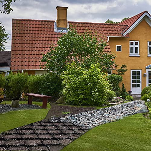 Waben-Kies-Gitter-Stabilisator für Auffahrt/Gehweg, Geo-Gitter für Landschaftsbau, Neigung, 25 m