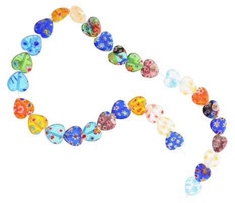 DOITOOL 1 Saite Armband Glasperlen Lose Perlen Aus Glas Perlen Zum Basteln Perlen Für Schmuckhersteller Basteln Von Perlen Farbige Glasperlen Verschiedene Perlen Für Die Schmuckherstellung