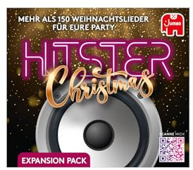Hitster Christmas Erweiterungspack, EIN Party- und Kartenspiel für Erwachsene und Familien - 2 bis 10 Spieler ab 16 Jahren, Deutsch (DE)
