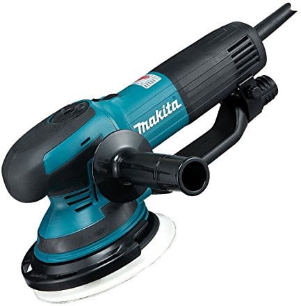Makita BO6050J - Lijadora rotorbital 150mm 750W makpac