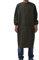 UE STORE Adults Long Sleeve Cooking Kitchen Apron Waterproof Butcher Artist Apron Army Green