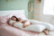 Bedding Home 12ft U Shaped Pregnancy Pillow | Back Support Cuddle Cushion Full Body Pillow for Side Sleepers | Orthopedic Bolster Maternity Pillows for Sleeping