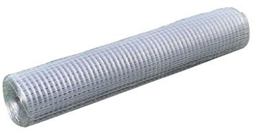 Festnight Maschendraht 4-Eck Drahtgeflecht 25 m Rolle Drahtgitter Viereckdrahtgeflecht Maschenweite 19 x19 mm