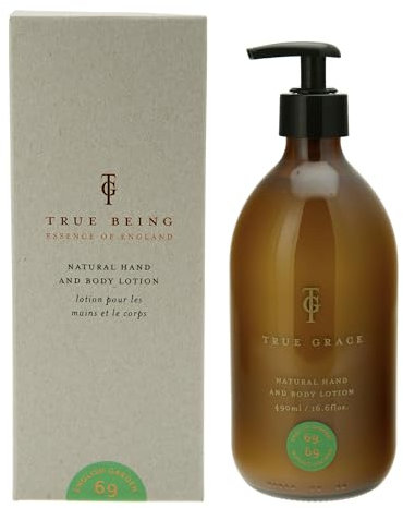True Grace - Burlington Cedar and Rose - Natural Hand and Body Lotion, 490ml - (Zeder und Rose)