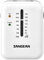 Sangean Pocket 320 SR-32 - Radio de Bolsillo (FM/Am), Color Blanco y Gris