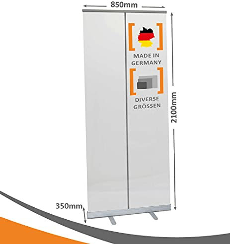 MyMaxxi | Roll Up Spuckschutzfolie 85x210cm | Spuckschutz Aufsteller transparente Folie | Spritzschutz Trennwand Abtrennwand | Schutzschild | Folie als Schutzschirm Hustenschutz
