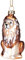 BRUBAKER Löwe - Handbemalte Weihnachtskugel aus Glas - Mundgeblasener Christbaumschmuck Figuren lustig Deko Anhänger Baumkugel - 12 cm