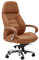 KADIMA DESIGN Chefsessel Miron aus Leder, Multiblockwippmechanik, bis 120 kg, in 3 Farben verfügbar Farbe: Beige