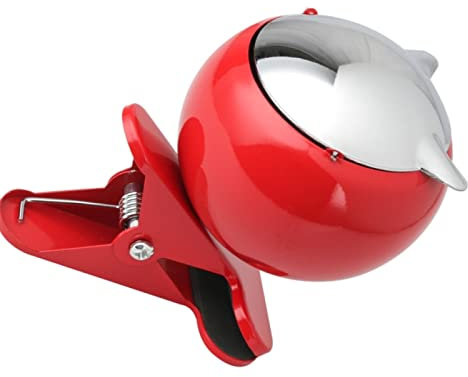 2 STÜCK Aschenbecher für Draußen, Ascher für den Garten,Windaschenbecher Balkon,Terrasse, zum Klemmen,Sturmaschenbecher mit Klemmfunktion,Outdoor,Klemmaschenbecher, Aschenbecher mit Deckel,C