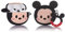 Derhom Airpods 3 Schutzhülle aus Silikon, lustig, niedlich, modisch, weich, Comic-Motiv, kompatibel mit Apple Airpods 3 [Cartoon-Avatar-Serie] [2021 Released] (Mickey Face)