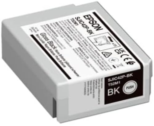 Epson - BS Label CONSUMABLES U4 SJIC42P-BK Cartridge