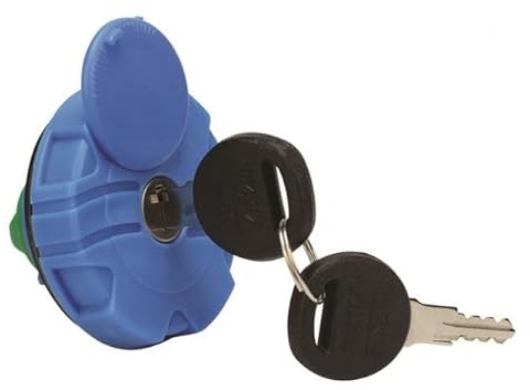 AdBlue Tankdeckel mit Schlüssel 40mm für LKW Transporter / AdBlue Kraftstofftankdeckel 40mm abschließbar