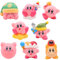 Kirby Figuren Set, 8 Stück Kirby Tortenfiguren Kindergeburtstag, Mini Figuren Tortendeko, Cupcake Figuren Spielzeugfür Kinder Baby Party Geburtstag Party Kuchen Dekoration Supplies