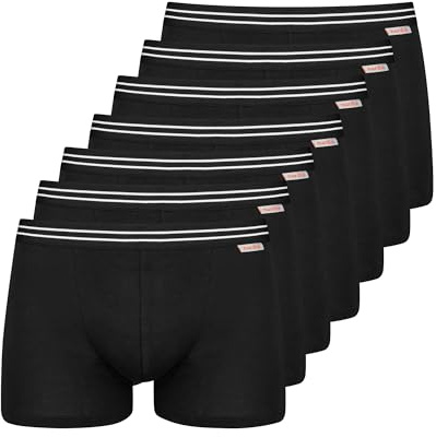 Nur Die 7er Pack Boxer Cotton Stretch Baumwolle Enge Boxershorts Männer Unterhosen Herren