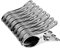 16 Pièces Grosse Pince à Linge, 12 cm Epingle a Linge INOX Pince Serviette Plage Pince a Linge Solide pour Transats de Plage (Argent)
