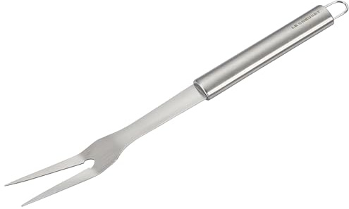 Le Creuset Edelstahl-Gabel mit zwei Zinken, 44,5 cm