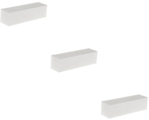 Healeved 30piezas Bloque De Lijado Para Uñas Esponja Buffer Para Manicura y Pedicura Herramienta De Cuidado De Uñas Para Uso Profesional y Doméstico Ligero y Lavable Color