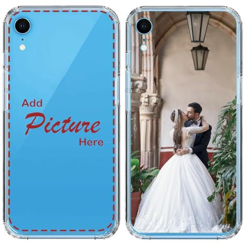 Handyhülle für das iPhone XR Hülle selbst gestalten Silikonhülle Dein Bild Motiv Design Personalisierte Schutzhülle Silikon Case eigenes Foto individuell Bedrucken erstellen