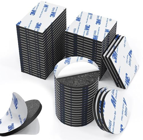 Mrltau 90 Stück 3M Schaumstoff Klebepads, Klebepads Doppelseitig Extra Stark, Doppelseitiges Klebeband, Doppelseitiges Schaumstoff Pads, Selbstklebendes Klebeband