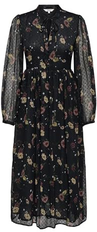 ONLY Damen Onleliza Life Ls Long Dress WVN Onleliza Life Ls Long Dress WVN (1er Pack)