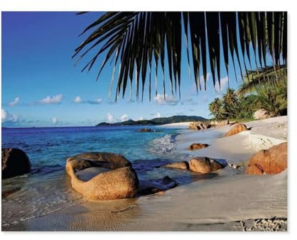 Unter Palmen，Holz Puzzle 1000 Stück Adult Toys Dekompressionsspiel（75x50cm）-A63