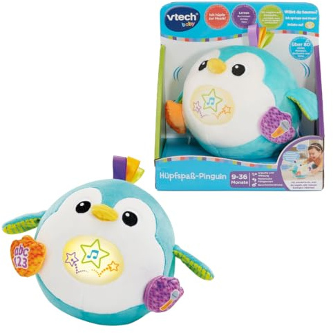VTech Interaktiver Pinguin – Hüpfen, Singen, Lernen Spielzeug