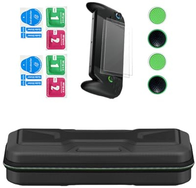 RGYBAO Protector Case Storage Box for X Scratchproof Bag Console Case with Joystick Cap Screen Film & Wipes