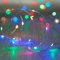 Lights4fun 20er LED Draht Micro Lichterkette bunt Batteriebetrieb Lichterkette mit Timer Draht Lichterkette mit Batterie