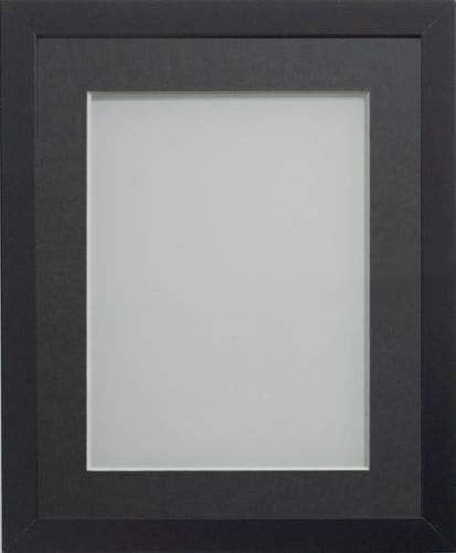 Frame Company Allington Black 20x16 Frame with Grey Mount for 15x10