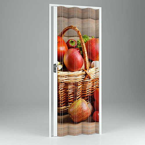 Innenraum Falttür in PVC Fruit 89,5x214 cm mod. Vera