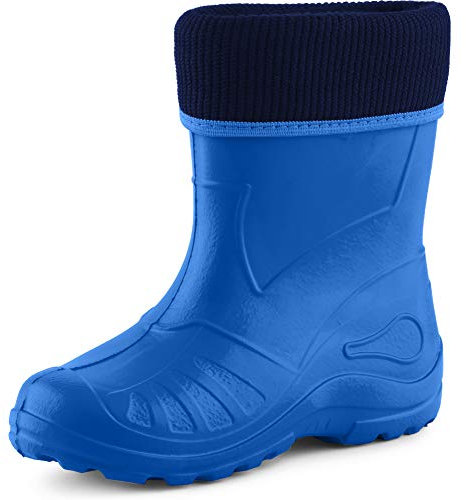 Ladeheid Stivali Bambino e Bambina in Eva KL058 (Blu, 35 EU)