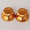 Coperchio del joystick per joystick in metallo 3D di ricambio 1PC 3D per controller Xbox One / PS4 (Color : Gold)