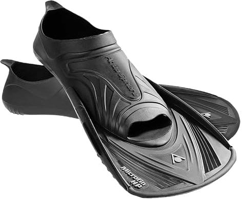 Aqua Sphere AQFM1XXL Aquasphere Flossen, Microfin, Schwarz, Größe XL, Carta Fußball