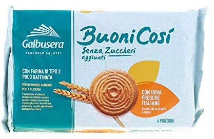 3 x 330gr GALBUSERA BISCOTTI SENZA ZUCCHERO