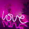ENUOLI Love Neon Sign Pink Love Neon Lights LED Neon Night Light for Wall Art Decoration USB&Battery Powered Night Light Lamps for Girls Room Kids Bedroom Wedding Christmas Party Home Decor