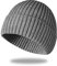 Irzaki Herren Beanie – Wintermützen für Männer und Frauen Manschette Fleece Beanie Strickwolle Totenkopf Kappe für Outdoor-Aktivitäten und den täglichen Gebrauch