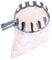 Zasiene Raccoglitrrice di Frutta Fruit Picker Agricola Strumento di Raccolta Raccogli Frutta con Sacchetto Raccogli Frutta Raccoglitrice Abbacchiatore Olive per Mela Pere Pesche Agrume (14 cm)