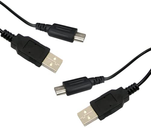 Lot de 2 chargeurs NDS pour Nintendo DS Lite, câble de charge USB pour Nintendo DS Lite/NDS Lite