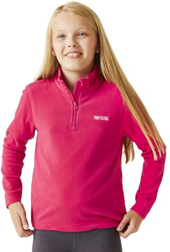 Regatta Kids Hot Shot II Fleece Half Zip Lightweight Mid-Layer Top