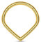 CM Crareesi Mania V-förmige Nasenring Septum Piercing Ring Piercing Ohr Septum Clicker 16Gauge 316L Chirurgenstah Septum Knorpel Daith Helix Tragus Conch Piercing Schmuck für Damen