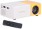 Mini Projecteur, Projecteur Portable 1080P pour Dessin animé, Cadeau pour Enfants, Projecteur Extérieur Smart Home Movie pour clé TV, Compatible avec Carte USB TF, AV