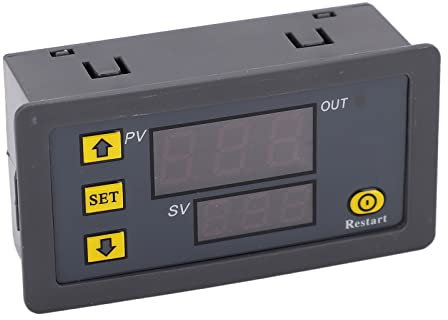 Relè Temporizzatore Digitale Modulo Interruttore Temporizzato Normalmente Aperto con Display Digitale per Controllo Intelligente Dell'alimentazione (AC110V-220V)
