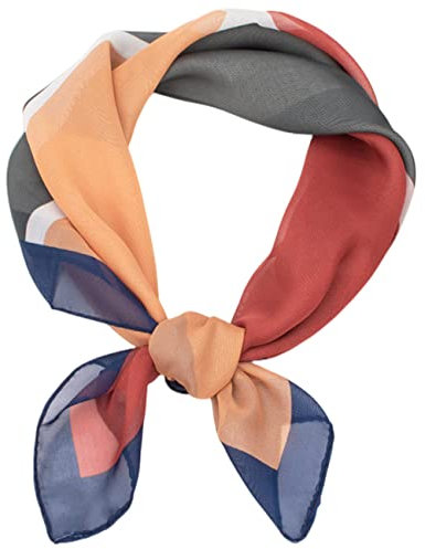 FAIRYGATE Chiffon Schal Damen Stola Seidentuch Kopftuch Hijab Tuch Quadrates abendkleid DA2809