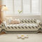 Homxi Überzug Sofa 1 Sitzer,180x130CM,Bezug Sofa Linie Gestreift Sofahusse Chenille Sofa-Handtuch Grau Sofabezug Sitzer