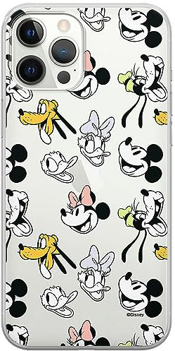 ERT GROUP mobile phone case for Iphone 12 PRO MAX original and officially Licensed Disney pattern Disney Friends 005 optimally adapted to the shape of the mobile phone, partially transparent
